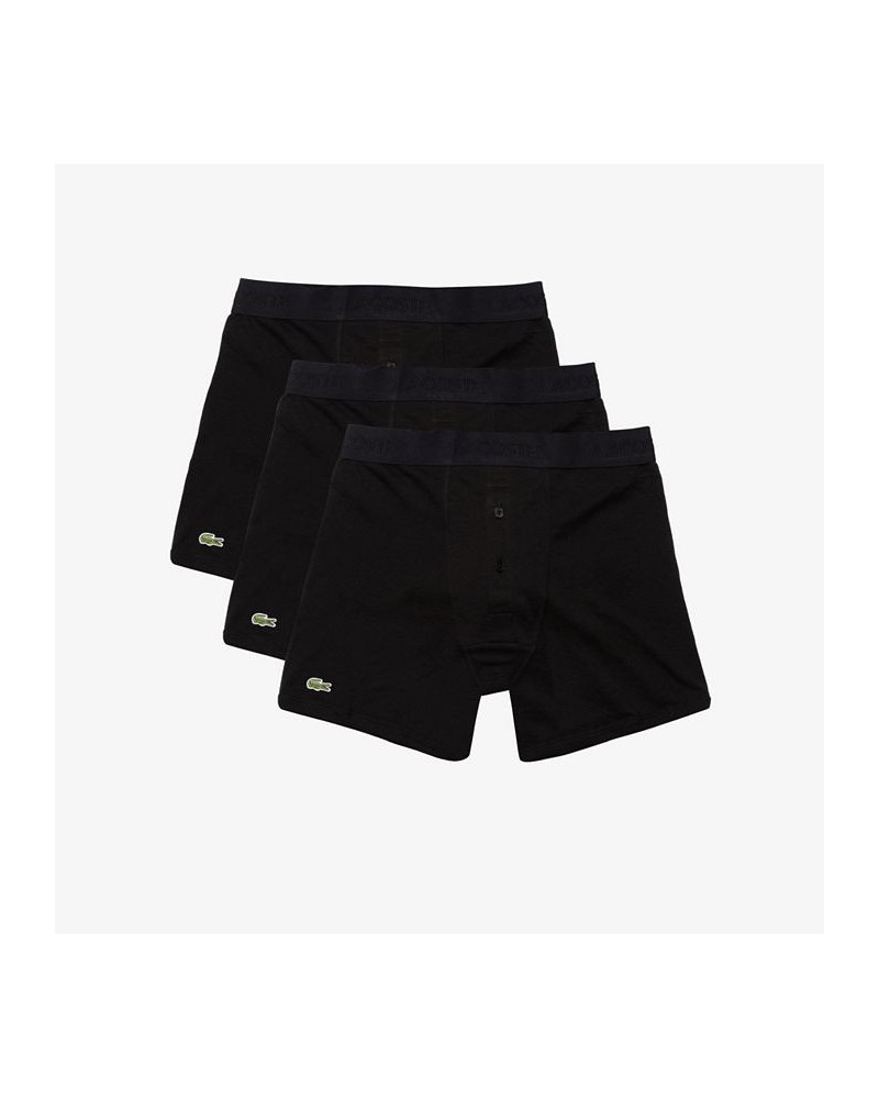 Men's Essentials Classic Boxer Briefs, Pack of 3 Black $22.05 Underwear