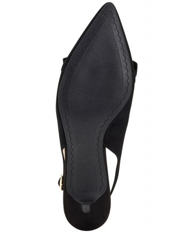 Giavanna Slingback Pumps Black $42.93 Shoes