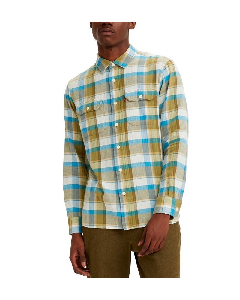 Men's Classic Worker Relaxed Fit Overshirt PD01 $20.68 Shirts