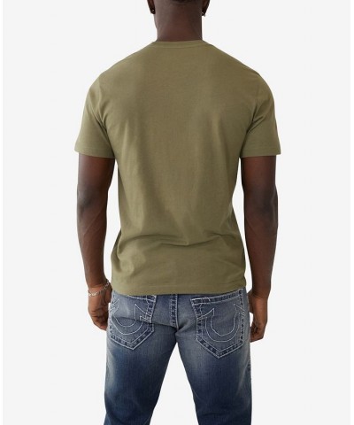 Men's Short Sleeves Stack Crewneck T-shirt Tan/Beige $19.98 T-Shirts