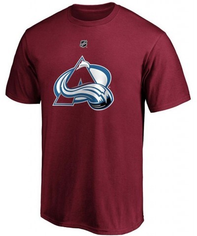 Men's Mikko Rantanen Burgundy Colorado Avalanche Team Authentic Stack Name and Number T-shirt $16.66 T-Shirts