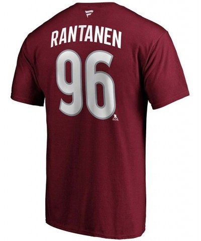 Men's Mikko Rantanen Burgundy Colorado Avalanche Team Authentic Stack Name and Number T-shirt $16.66 T-Shirts