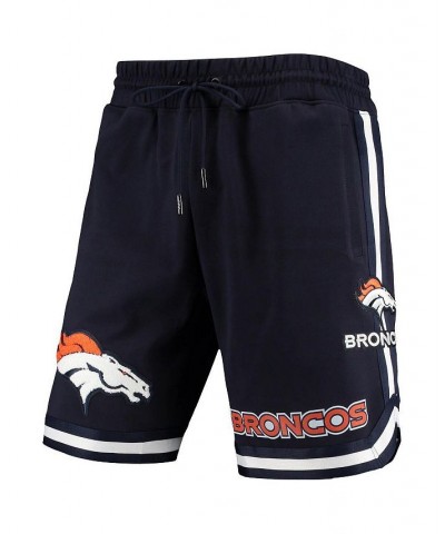 Men's Navy Denver Broncos Core Shorts $34.10 Shorts