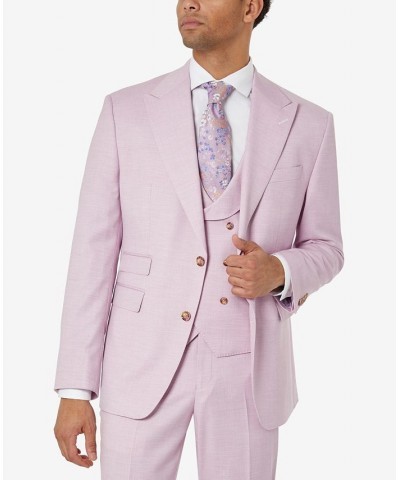 Men's Classic-Fit Pink Suit Pink $134.85 Suits