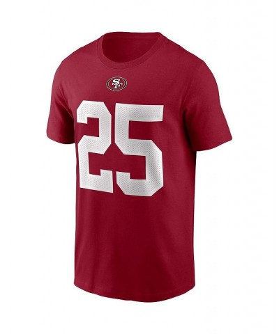 Men's Richard Sherman Scarlet San Francisco 49ers Name and Number T-shirt $15.84 T-Shirts