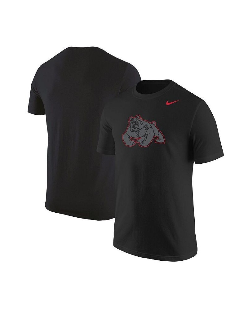 Men's Black Fresno State Bulldogs Logo Color Pop T-shirt $24.29 T-Shirts