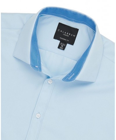 Men's Regular Fit Performance Solid Wrinkle Free Dress Shirt PD02 $13.92 Dress Shirts