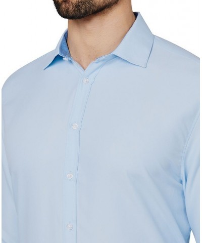 Men's Regular Fit Performance Solid Wrinkle Free Dress Shirt PD02 $13.92 Dress Shirts