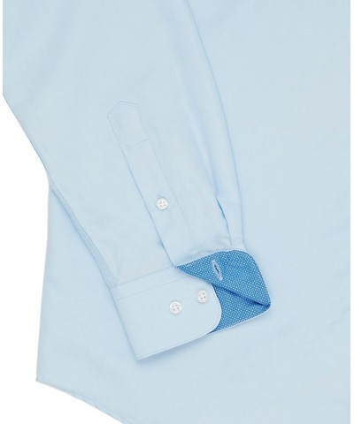 Men's Regular Fit Performance Solid Wrinkle Free Dress Shirt PD02 $13.92 Dress Shirts