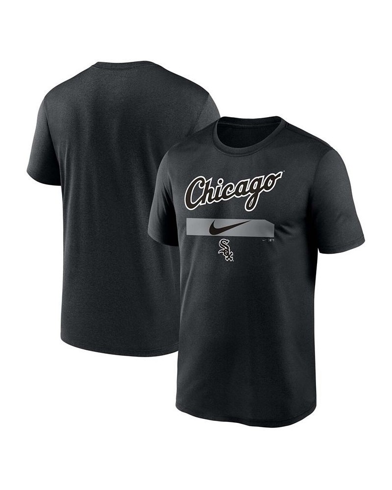 Men's Big and Tall Black Chicago White Sox City Legend Practice Performance T-shirt $29.99 T-Shirts