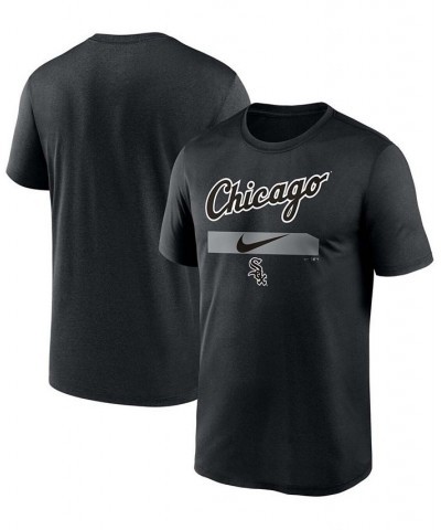 Men's Big and Tall Black Chicago White Sox City Legend Practice Performance T-shirt $29.99 T-Shirts