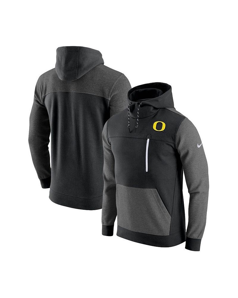 Men's Black Oregon Ducks AV-15 2.0 Pullover Hoodie $40.00 Sweatshirt