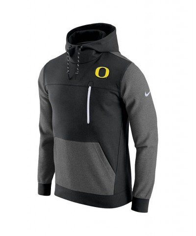 Men's Black Oregon Ducks AV-15 2.0 Pullover Hoodie $40.00 Sweatshirt