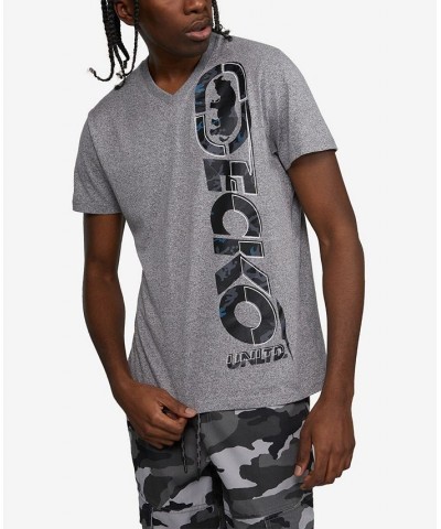 Men's Short Sleeves Insta Classic T-shirt Gray $26.88 T-Shirts