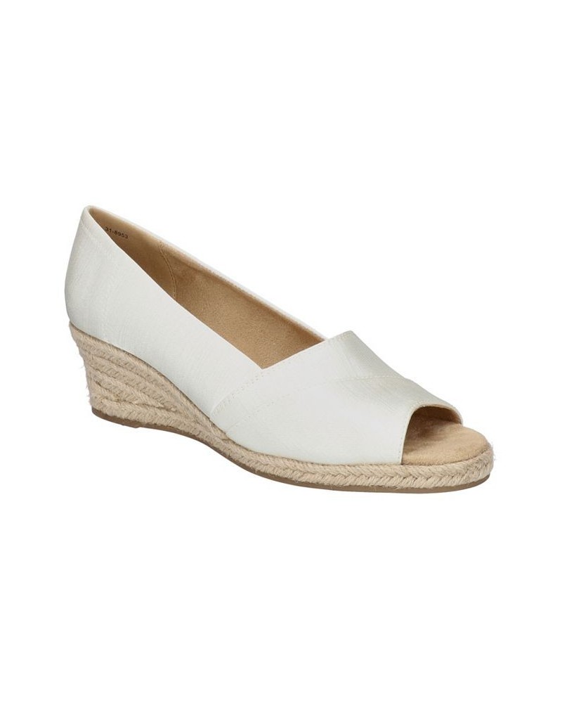 Women's Jasper Super Flex Espadrille Sandals White $33.00 Shoes