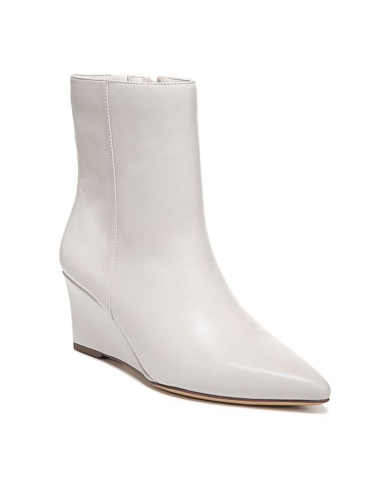 Dario Wedge Booties White $46.77 Shoes