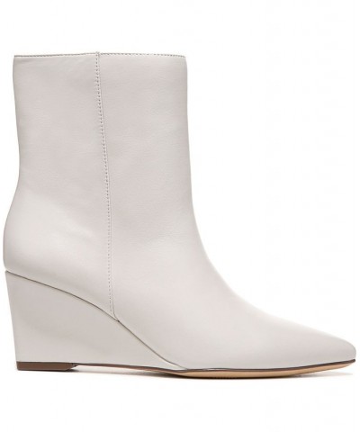 Dario Wedge Booties White $46.77 Shoes