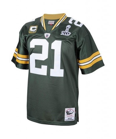 Men's Charles Woodson Green Green Bay Packers 2010 Authentic Throwback Retired Player Jersey $134.00 Jersey