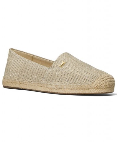 Women's Kendrick Slip-On Espadrille Flats Tan/Beige $38.85 Shoes