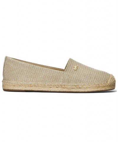 Women's Kendrick Slip-On Espadrille Flats Tan/Beige $38.85 Shoes