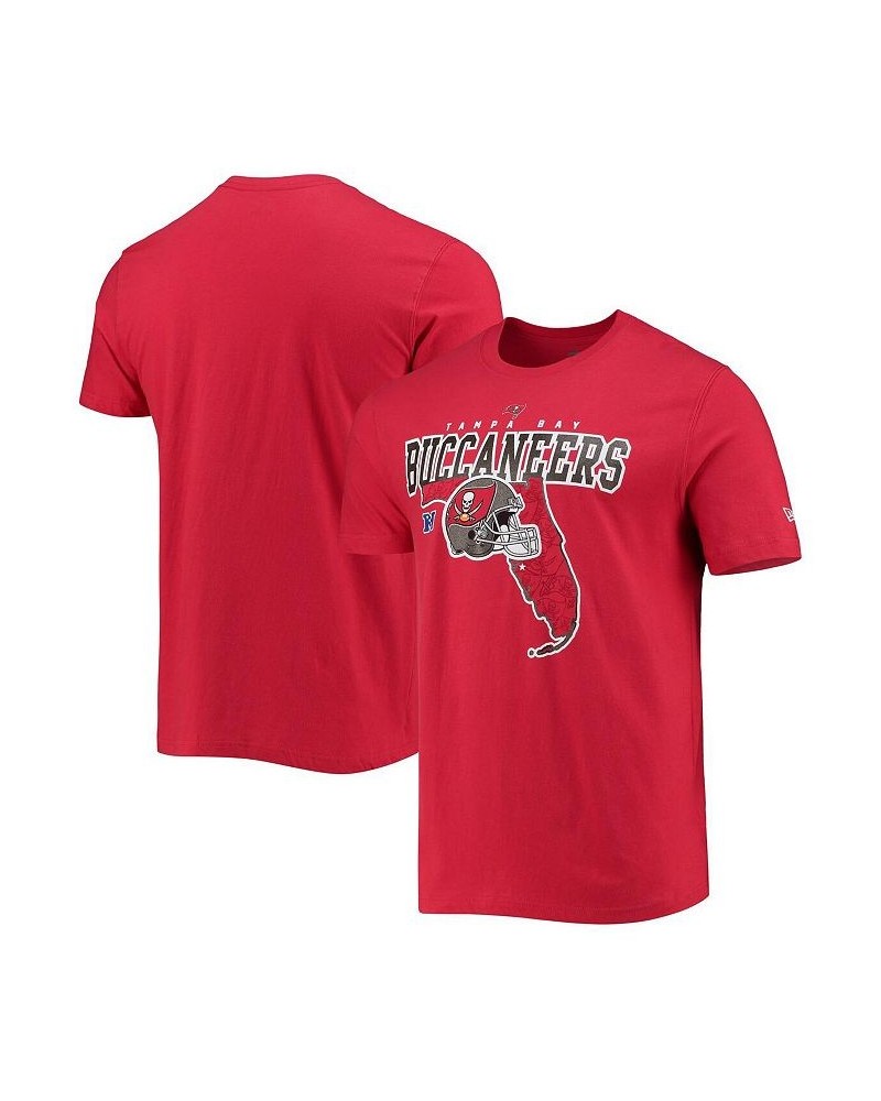 Men's Red Tampa Bay Buccaneers Local Pack T-shirt $22.41 T-Shirts