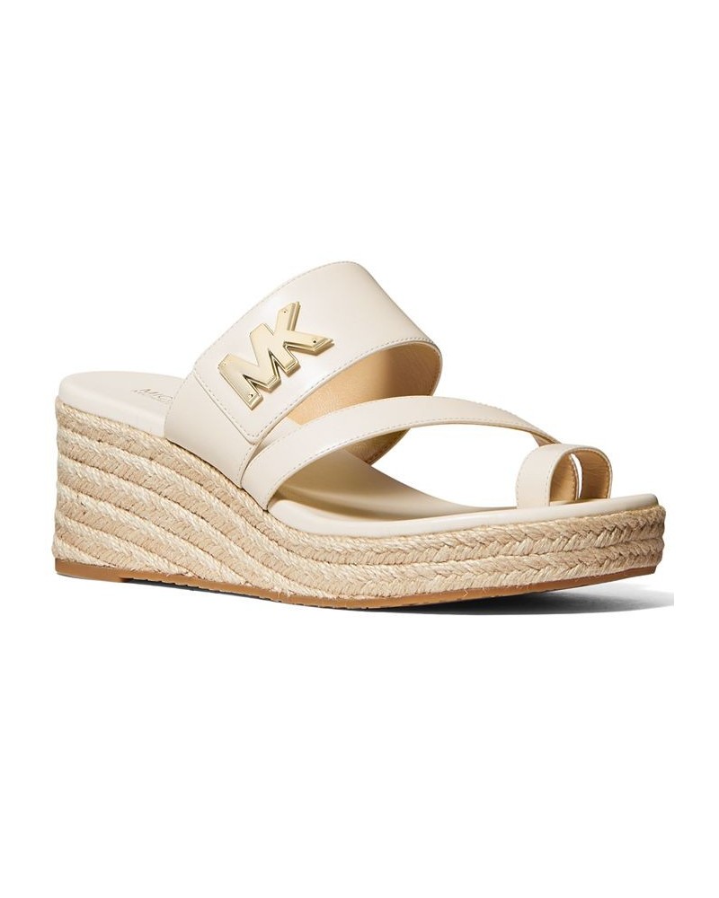 Women's Sidney Mid Wedge Espadrille Sandals PD02 $41.25 Shoes