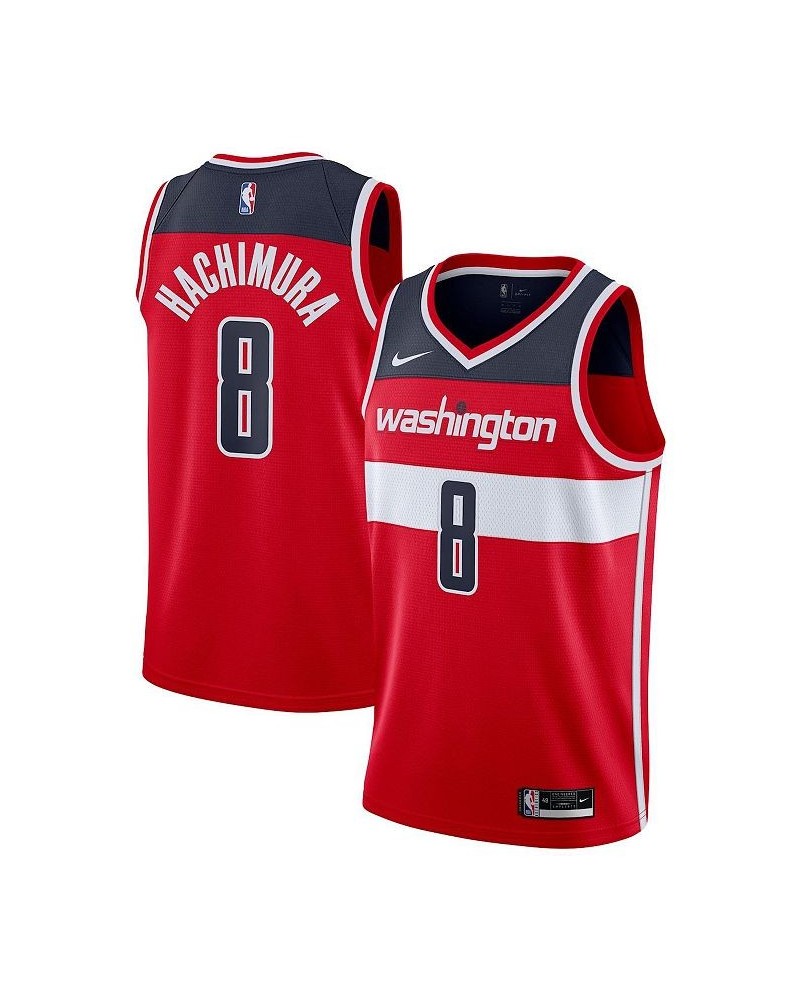 Men's Rui Hachimura Red Washington Wizards 2020/21 Swingman Jersey - Icon Edition $46.91 Jersey