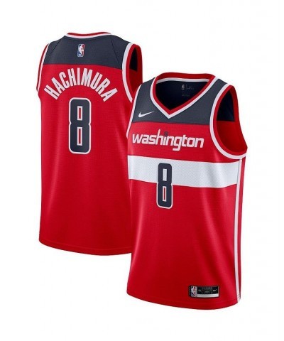 Men's Rui Hachimura Red Washington Wizards 2020/21 Swingman Jersey - Icon Edition $46.91 Jersey