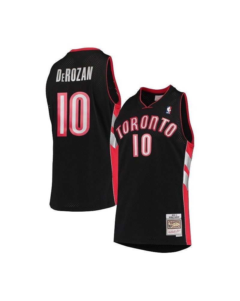 Men's DeMar DeRozan Black Toronto Raptors 2012-13 Hardwood Classics Swingman Jersey $72.50 Jersey