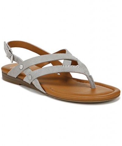 Gretchen Thong Sandals Gray $43.60 Shoes