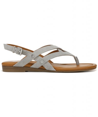 Gretchen Thong Sandals Gray $43.60 Shoes