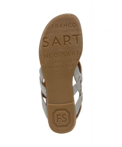 Gretchen Thong Sandals Gray $43.60 Shoes