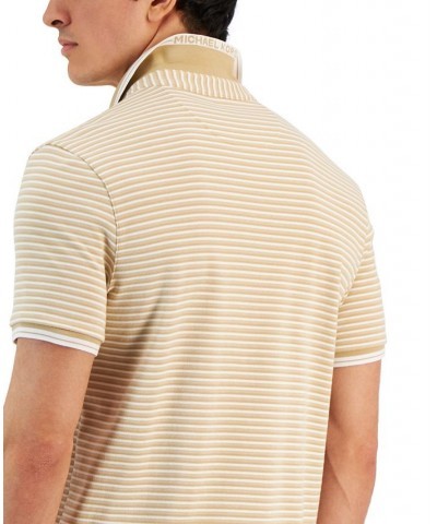 Men's Greenwich Modern-Fit Stripe Polo Shirt PD01 $43.20 Polo Shirts