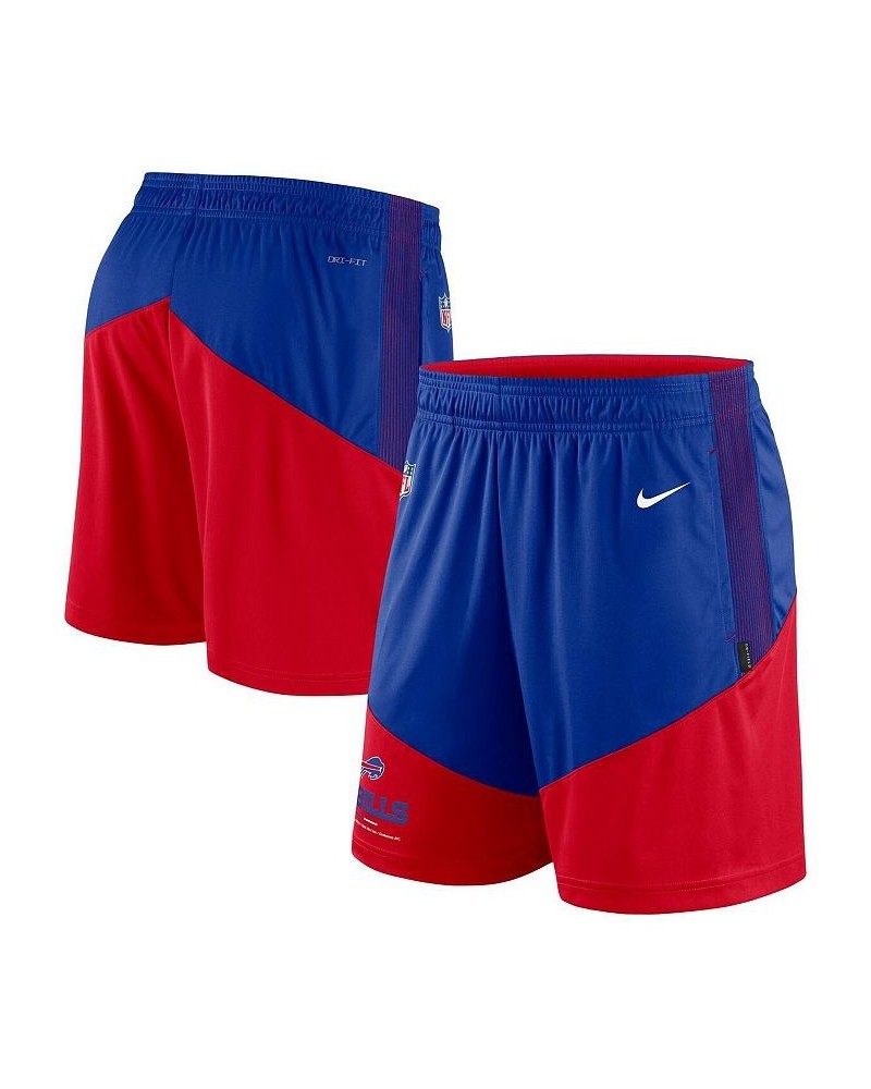 Men's Royal, Red Buffalo Bills Primary Lockup Performance Shorts $38.49 Shorts