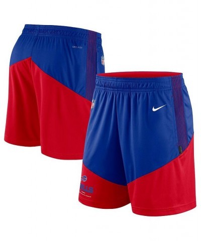 Men's Royal, Red Buffalo Bills Primary Lockup Performance Shorts $38.49 Shorts