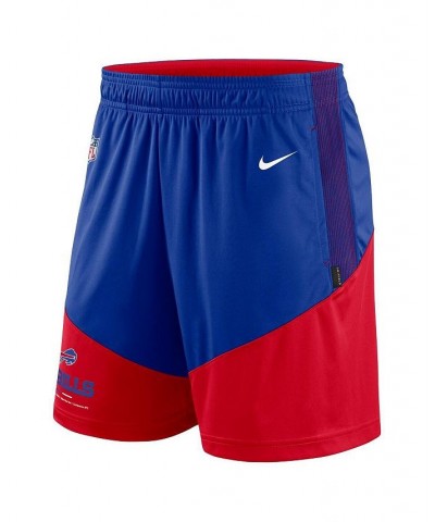 Men's Royal, Red Buffalo Bills Primary Lockup Performance Shorts $38.49 Shorts