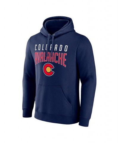 Men's Branded Navy Colorado Avalanche Special Edition 2.0 Big and Tall Wordmark Pullover Hoodie $38.70 Sweatshirt