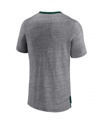 Men's Branded Heathered Gray Michigan State Spartans Personal Record T-shirt $18.45 T-Shirts