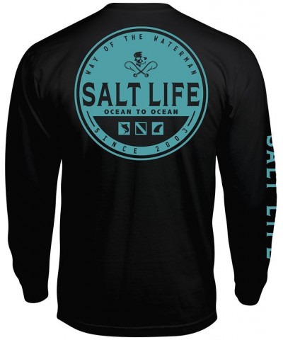 Men's Ocean to Ocean Long-Sleeve T-Shirt PD03 $14.40 T-Shirts