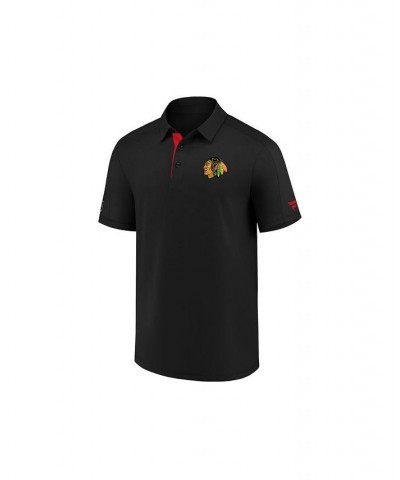 Chicago Blackhawks Men's Locker Room Performance Polo $39.95 Polo Shirts