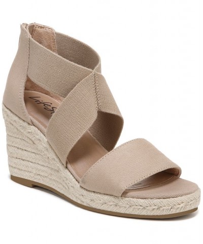 Thrive Wedge Espadrilles Tan/Beige $41.40 Shoes