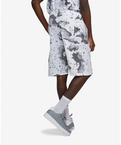 Men's Big and Tall Standardized Fleece Shorts White 2 $25.92 Shorts