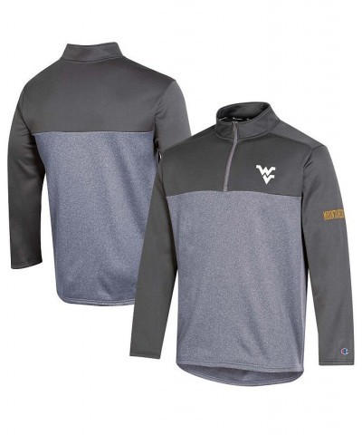 Men's Navy West Virginia Mountaineers Gameday Quarter-Zip Jacket $24.00 Jackets