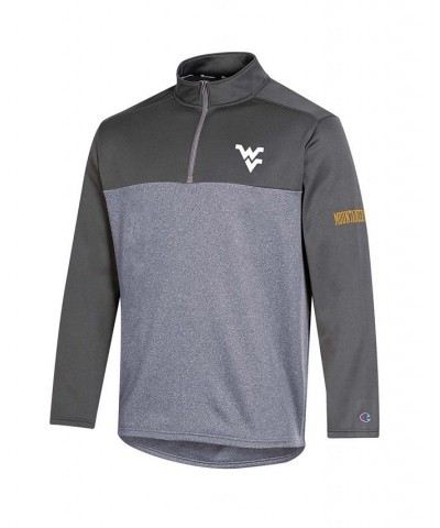 Men's Navy West Virginia Mountaineers Gameday Quarter-Zip Jacket $24.00 Jackets