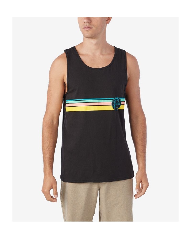 Men's Just Because Graphic Tank Top Black $18.20 T-Shirts