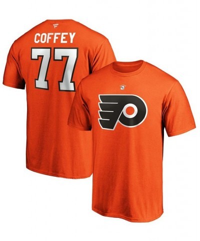 Men's Paul Coffey Orange Philadelphia Flyers Authentic Stack Retired Player Name and Number T-shirt $17.00 T-Shirts