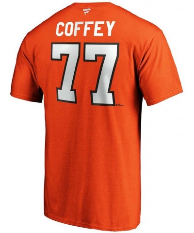 Men's Paul Coffey Orange Philadelphia Flyers Authentic Stack Retired Player Name and Number T-shirt $17.00 T-Shirts