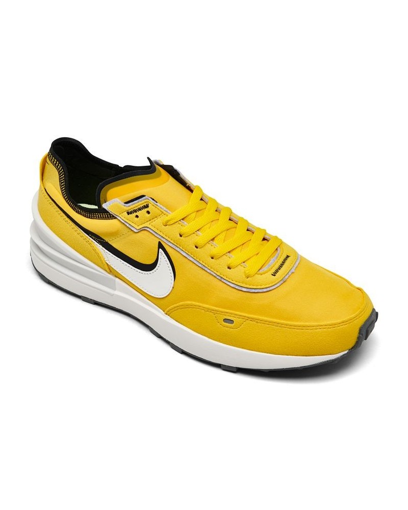 Men's Waffle One SE Casual Sneakers Yellow $41.40 Shoes