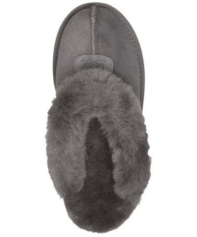 Women's Coquette Slide Slippers Gray $57.20 Shoes