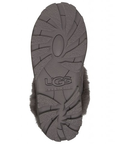 Women's Coquette Slide Slippers Gray $57.20 Shoes